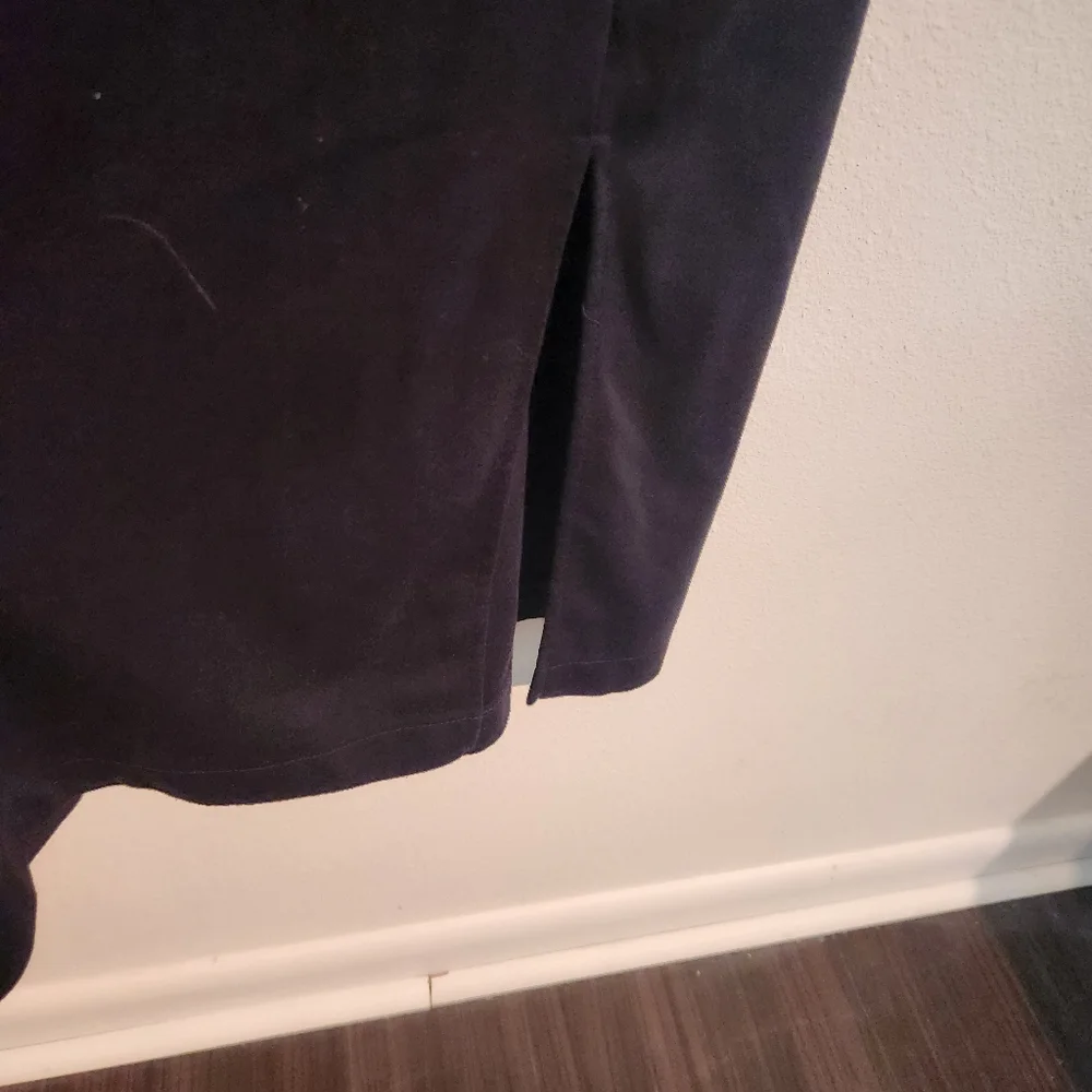 Who What Wear Black Midi Dress Size XL - Picture 7 of 8